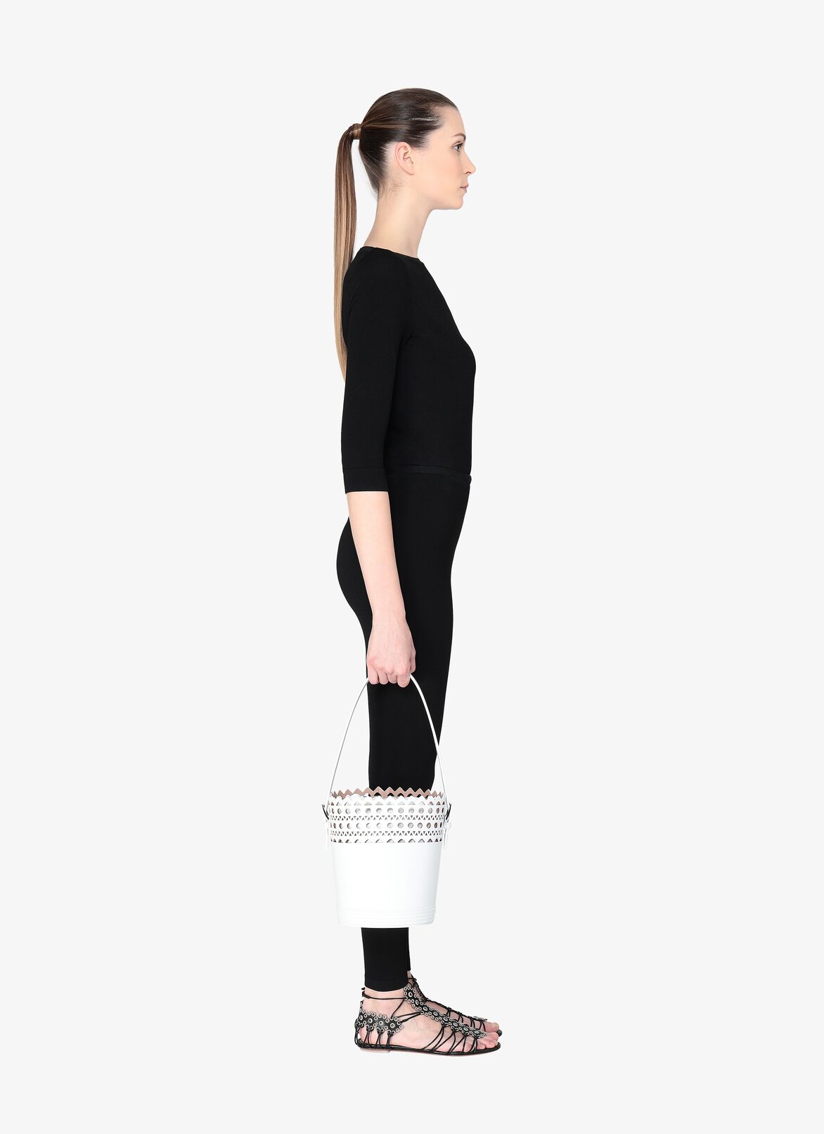 Handbags ALAÏA WHITE HANDBAGS